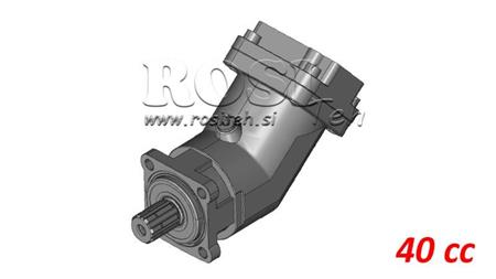 MOTOR HIDRÁULICO DE PISTÃO 40CC - 228NM