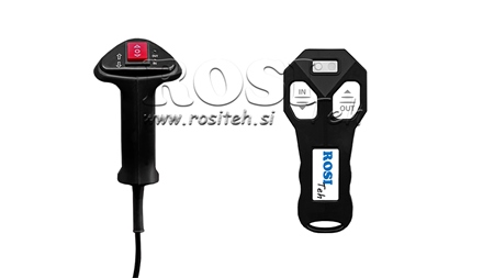 12 V ELEKTRISKĀ VINČA RS-8000 - 3620 KG - TĒRAUDA TROSE - ECO