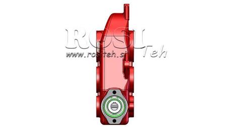 REDUKTOR - PREVODOVKA RT300 PRE HYDROMOTOR MP/MR pomer 29,5:1