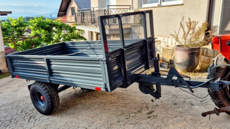 DUMP TRAILER LAPAS 1.5 METRI - AUGSTUMS 400 mm