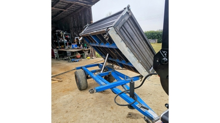 DUMP TRAILER LAPAS 1.5 METRI - AUGSTUMS 400 mm