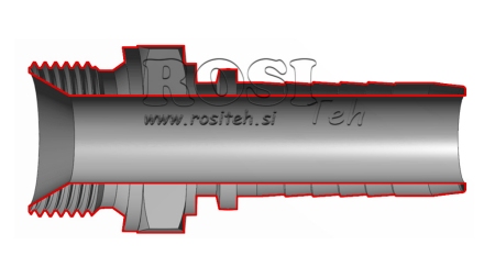 HIDRAULISKAIS SAVIENOJUMS BSP VĪRIETIS DN10-M22X1,5