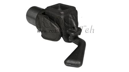 CONJUNTO DE SUPORTES PARA CONTÊINER DE CAMINHÃO BASCULANTE