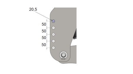 UNIVERZALNI KIT PREDNJA ČELNA HIDRAVLIKA 2KAT ZA TRAKTOR 1500kg