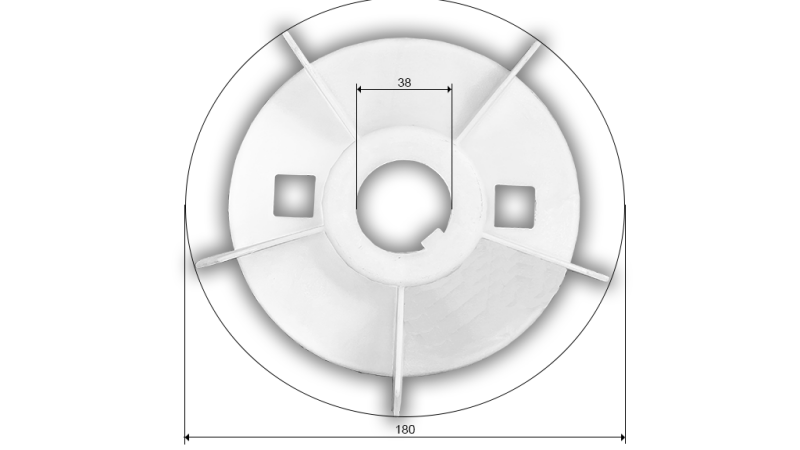 ELEKTRISK MOTOR VENTILATOR MS 132