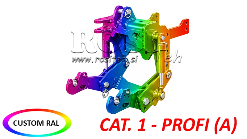 PRIEKŠĒJĀ UZKARE TRAKTORAM CAT. 1 - PROFI AUTOMATIC 800 KG (RAL PĒC JŪSU IZVĒLES)