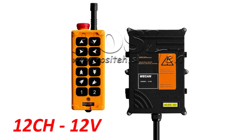 FUNKSTEUERUNG 12CH - 12V