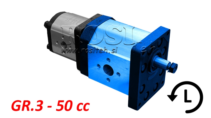 HIDRAULISKĀ SŪKNE 30A50X198 PIRMĀ GR.3 GR.2 50 CC KREISĀ