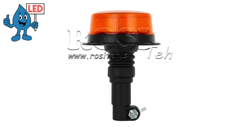 LED ROTERANDE MONTERAD LAMPA 12V-24V