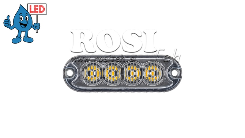 LED STROBOSKOPISKĀ LAMPA 12/24V