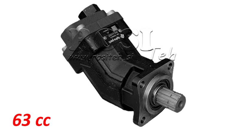 HYDRAULISK GJERDINGSPUMPE 65CC BANANA