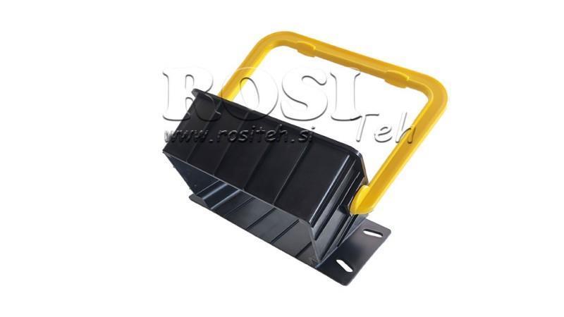 TURĒTĀJS PLASTIKAS KLIETAI DIN 76051/E53 6,500 Kg