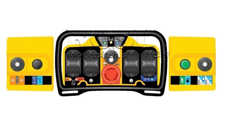 RADIO ATTĀLINĀTAIS KONTROLS -PROPORTIONĀLS- ZEUS2 M4 10014 Plus