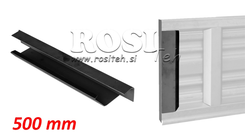 UKONČOVACI DIEL K BOČNICAM VÝŠKA 500 mm