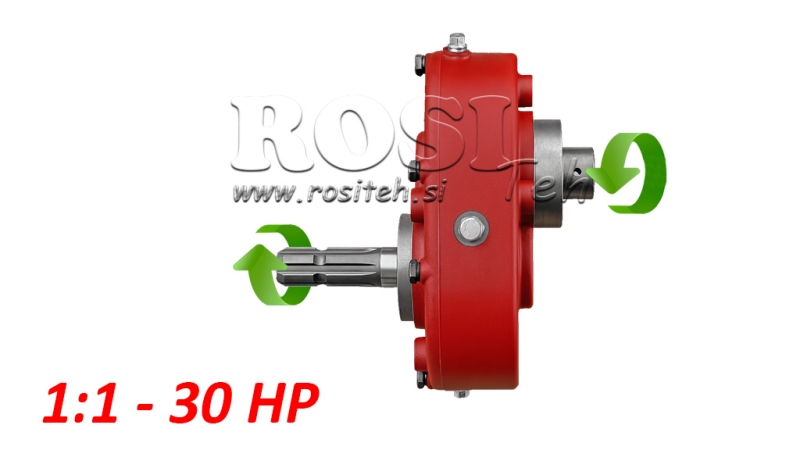 UMKEHRGETRIEBE INVERSION A-3A 1:1 (30HP-22,1kW)