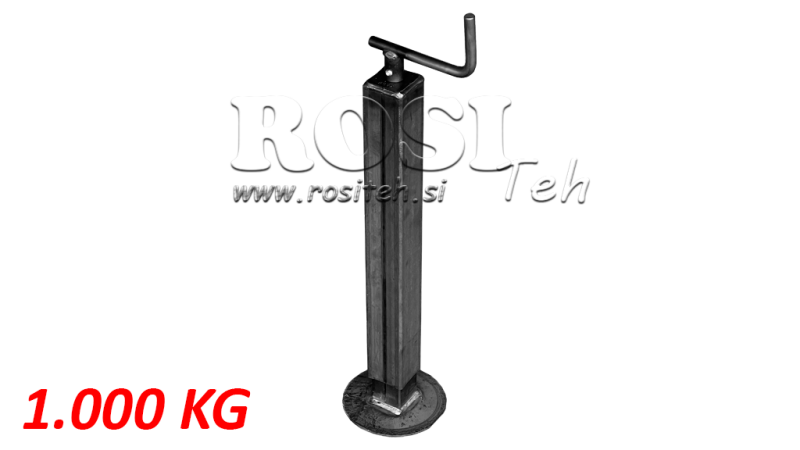 GÄNGADE STÖD BEN (HÖJD 750MM - SLAGLÄNGD 430MM) - 1.000KG