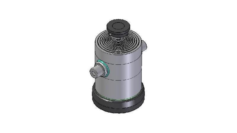 1054S -TELESCOPISKA CILINDRA STANDARTS/BALL 10 POSMI CEĻOJUMS 3450 DIAMETRS 300