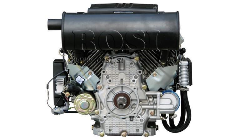 benzīna dzinējs 614cc-14.9kW-3,600 RPM-E-KW25.4x72-elektriskais starts