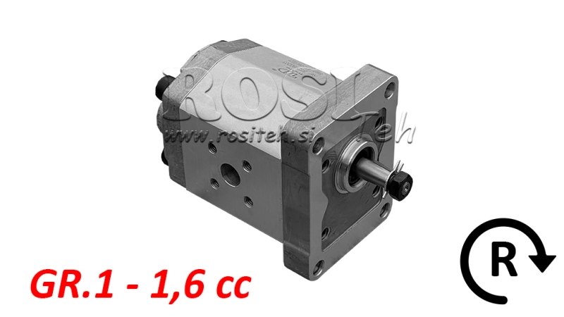 HIDRAULISKĀ SŪKNE GR.1 1.6 CC LABĀ - FLANGES