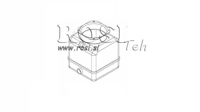 PVC RESERVOAR RULL PP 6 LITER HORIZONTAL-VERTIKAL