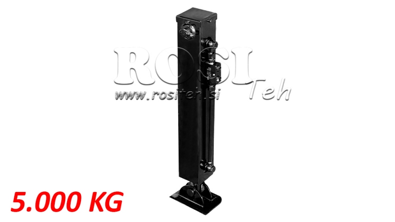 HIDRAULISKĀ KĀJA DIVKĀRŠA 5 TON 420MM (100X100X600)