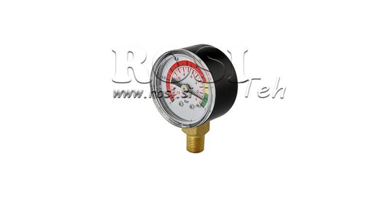 VAKUUMMETER FOR HYDRAULISK FILTER -1 - 0 BAR - 1/8