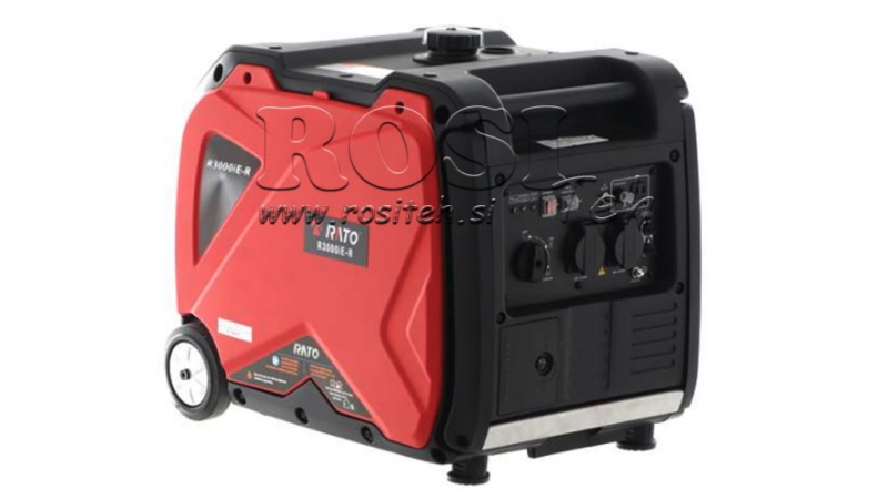 ELEKTRISKAIS GENERATORS AR INVERTORU R3000 3.2 KW
