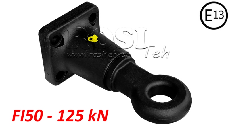 OTÁČACÍ ŤAHACÍ HÁK Φ50 V PRÍPADE 3.000KG/125KN (E13 CERTIFIKÁT)
