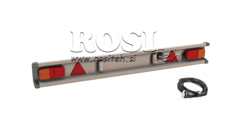 NÁRAZNÍK PŘÍVĚSU TÜV MODEL S OSVĚTLENÍM 2150mm
