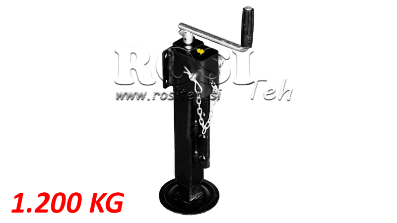 REGULĒJAMĀ SKRŪVES ATBALSTA KĀJA 380mm - 1,200kg