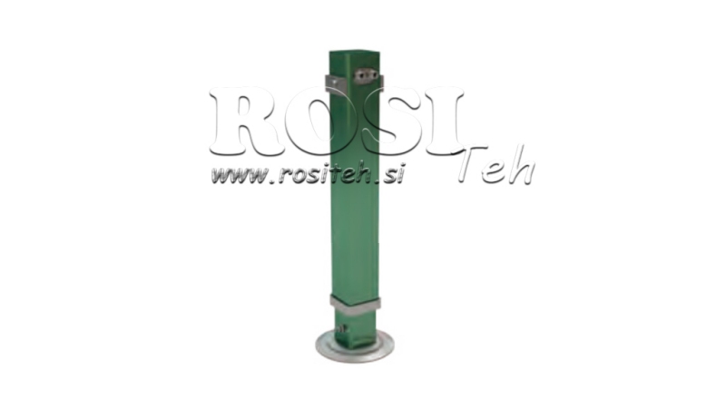 HIDRAULISKĀ KĀJA DIVKĀRŠA 450mm - 2.000kg