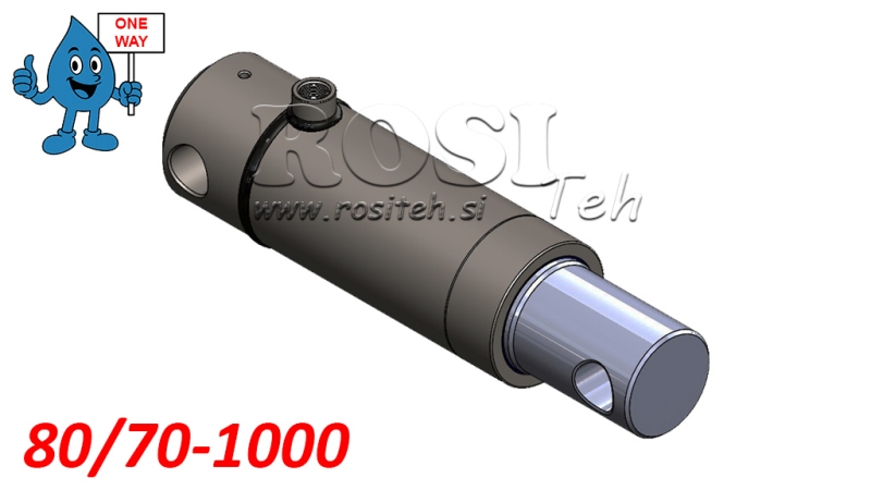 HIDRAULISKAIS CILINDRS MONO 80/70-1000