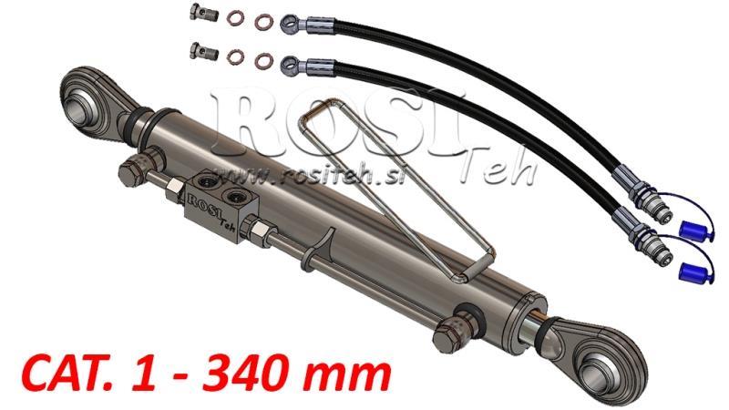 HIDRAULISKĀ CENTRĀLĀ ATSAITE STANDARD - CAT. 1 - 50/30-340 (20-55 HP) (25,4/25,4 mm)