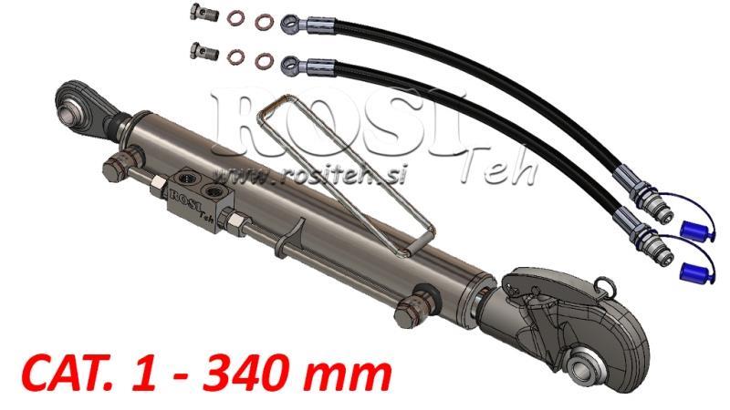 HIDRAULISKĀ CENTRĀLĀ ATSAITE AUTOMATIC - CAT. 1 - 50/30-340 (20-55 HP) (19,2 mm)