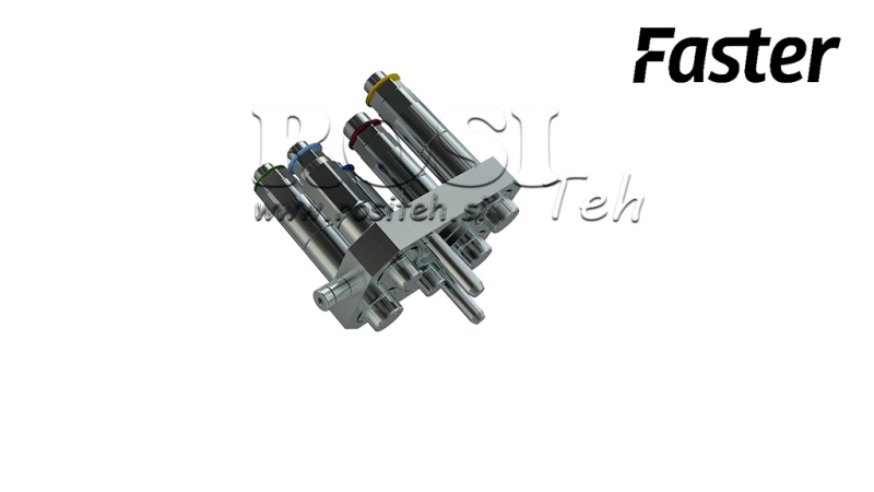 MULTI-FASTER SAVIENOJUMS 3PLK 5CEĻU BSP 3×3/8 2×9/16 MOBILĀ DAĻA