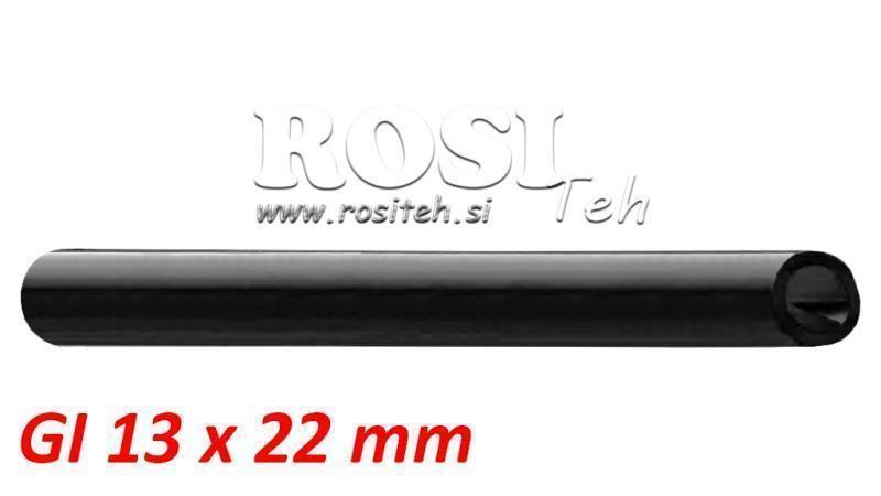 GI HADICE PRO STLAČENÝ VZDUCH H-PLUS AIR ČERNÁ 13x22mm 20BAR