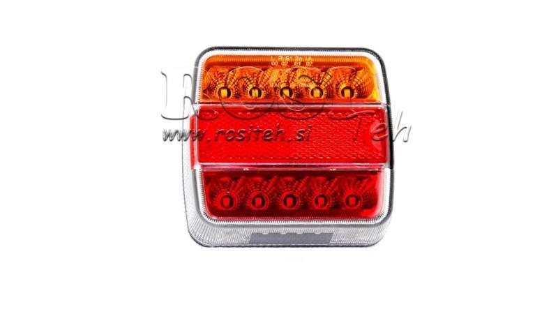 LED AIZMUGURES GAIŠA PAKALPUSĒM KOPĀ 4 FUNKCIJAS 12V