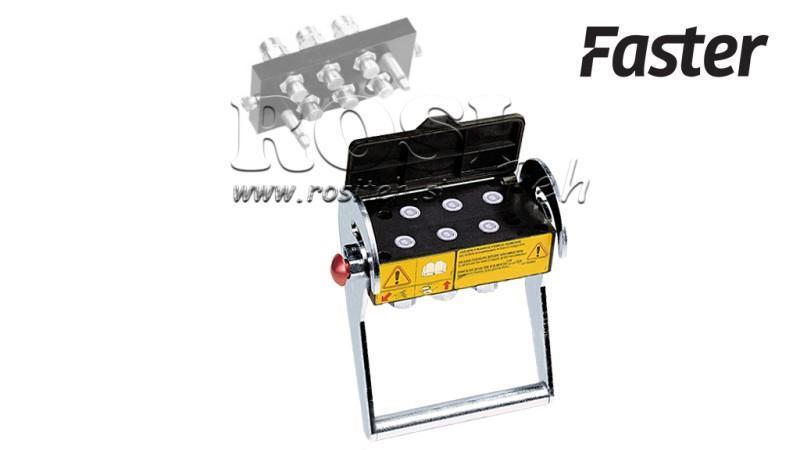 MULTI-FASTER KOBLING 6-veier BSP1/2 FAST DEL