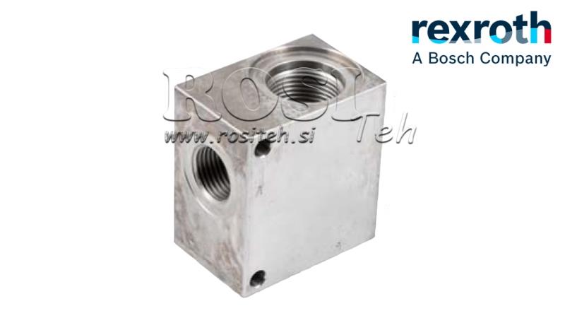 KORPUSS 2-VIRZIENES HID. VĀRSTAM REXROTH 1/2 70-LIT