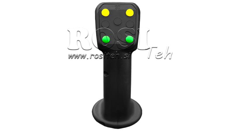 ATTĀLINĀTAIS KONTROLES JOYSTICK - 4 POGAS