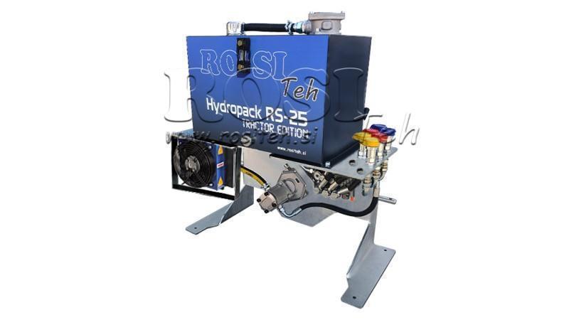 TRAKTORA HIDRODINAMISKAIS AGREGĀTS IETILPĪBA 70lit PLŪSME 53lit/min 3XP80 - AR EĻĻAS DZESĒTĀJU