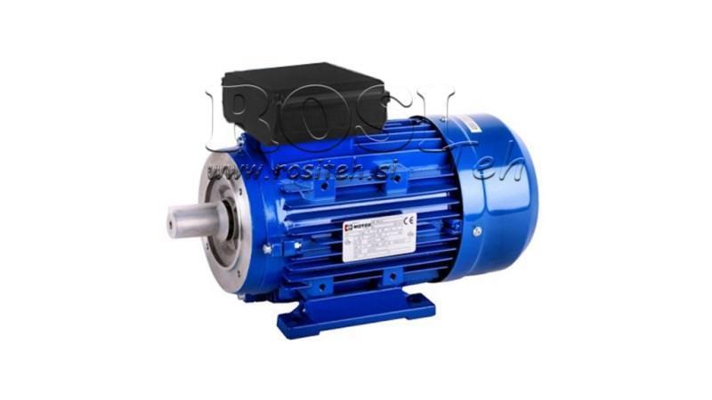 1.5kW-ELEKTRISKAIS MOTORS MYT 90S-2_2800rpm 1Fāze kāju flanša-B14