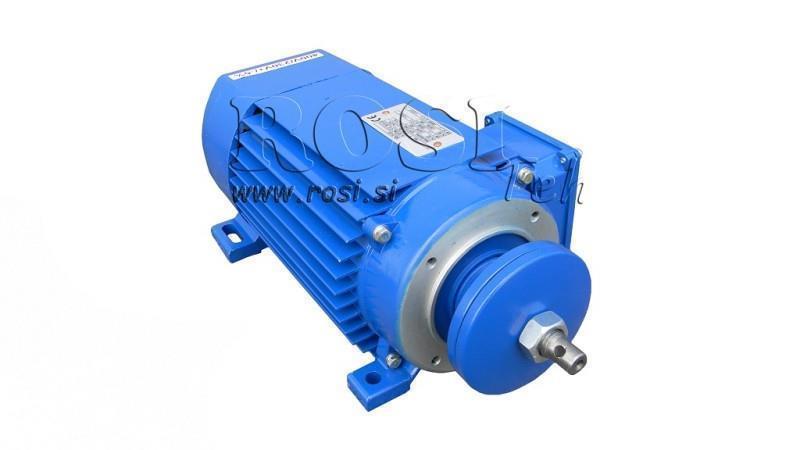 ELEKTRISKAIS CIRCULĀRAIS MOTORS 400V-4kW-2850rpm MSC 74 1-2