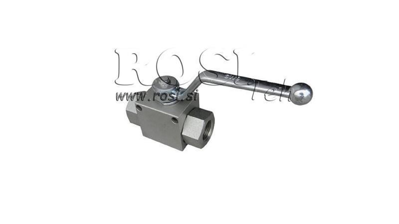HYDRAULISK STOPPEVENTIL RS2 1/4 - 500BAR - 25 lit