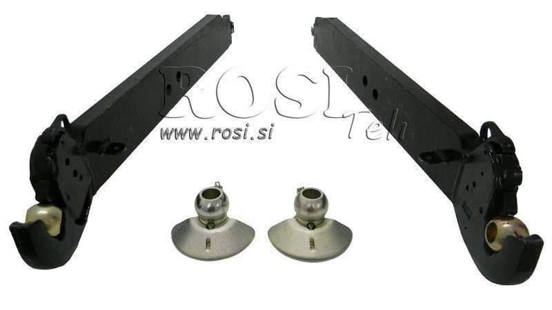 ZVEDACÍ RAMENA TRAKTORU TŘÍBODOVÉ HYDRAULIKY CBM 120x35 mm - 950mm AŽ 140HP