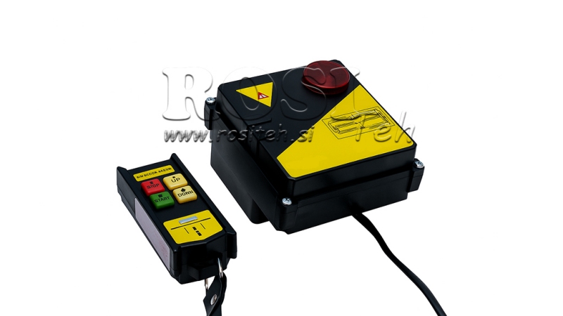 BEZVADU KONTROLES KOMPLEKTS ELEKTRISKAI VĒRPTAI DWI 250-500 kg
