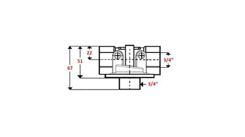 HUS FOR SUKSEFILTER 3/4