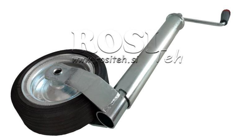 ATBALSTA KĀJA AUTOMOBIĻA PIEKABEI 250mm-400kg