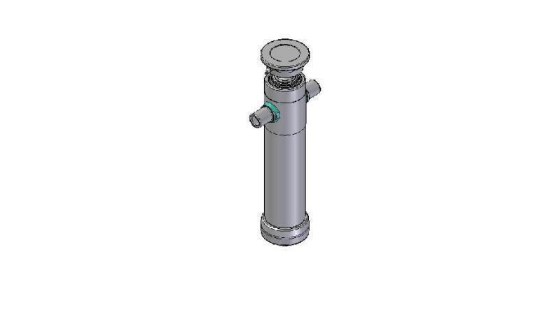 2038S -TELESCOPISKA CILINDRA STANDARTS/BALL 3 POSMI STROKE 1490 DIAMETRS 95