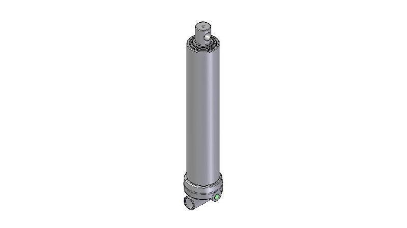 2637F -TELESCOPISK SYLINDER HULL - HULL 3 GRADER SLAG 1283 FI 95